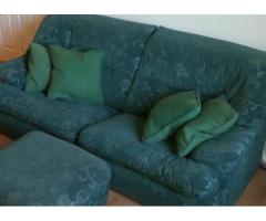 sofa + 2 fotele + pufa + poduszki - Grafika 1/2