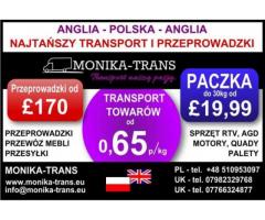 Transport, Paczki, Przeprowadzki UK-PL. NISKIE CENY! - Grafika 4/4
