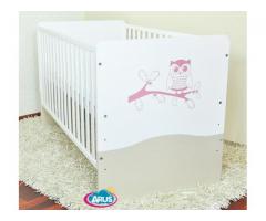 Aruś - łóżeczko tapczanik dla dzieci, niemowląt 140x70 nadruk - Grafika 1/4