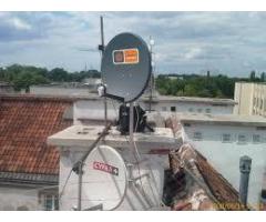 Montaż  i instalacja anten satelitarnych