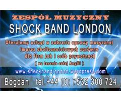Zespol muzyczny Shock Band London wesela i inne imprezy