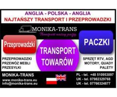 Monika-Trans Najtańszy Transport i Przeprowadzki w UK-PL - Grafika 1/2
