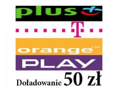 Kody Doładowania Telefonów Play Plus T-Mobile Orange