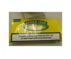 opakowania tytoń GOLDEN VIRGINIA 50g / Amber