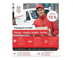 Transport  , paczki Anglia – Polska , Polska – Anglia