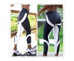 Women's Yoga Gym Stretch Leggings Pants Fitness Jogging Running Sports Trousers - Grafika 4/4