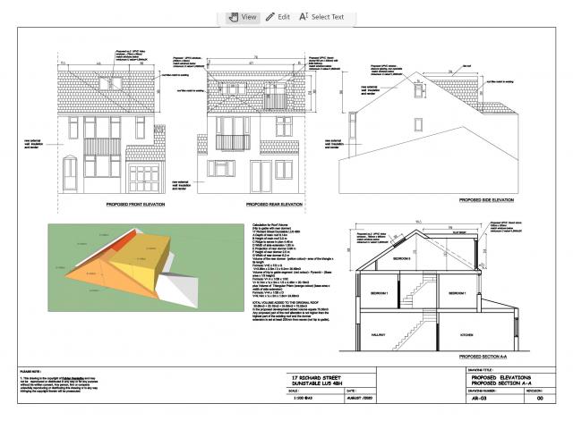 Architekt, projektant, House extension, Loft conversion - 1/3