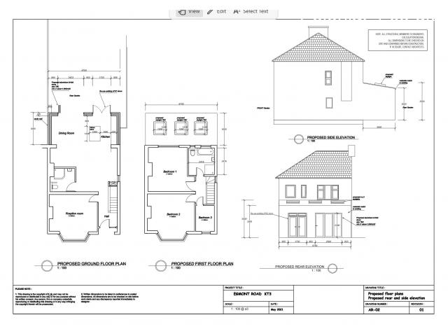 Architekt, projektant, House extension, Loft conversion - 2/3