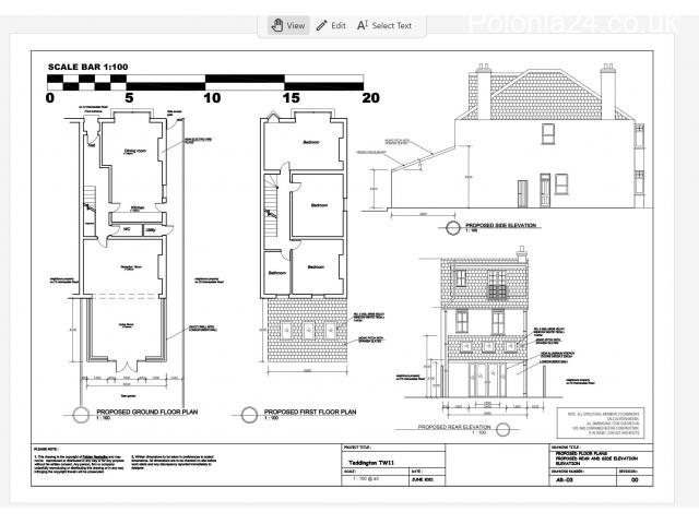 Architekt, projektant, House extension, Loft conversion - 3/3