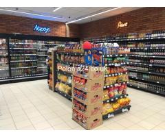 Regały sklepowe półki Sklep spożywczy Maszyny chłodnie zamrażarki - grocery store - shop equipment - Grafika 4/9