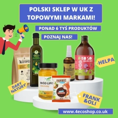 Największy Sklep Online Ze Zdrową Żywnością i Suplementami W UK - Ponad 6tyś Produktów w Ofercie 