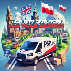 🇬🇧🚛 P&P Transport UK – Polska ↔ Wielka Brytania