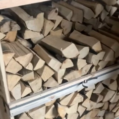 FIREWOOD IN CRATE, 1 RM  ( 100% Birchwood/ Beech/ ash/Oak)