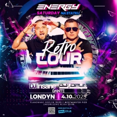 ENERGY SATURDAY NA STATKU! DJ Insane & DJ Drum & DJ Dante "Retro on Tour" | Londyn 