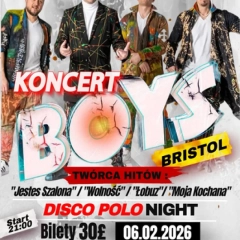 Koncert Zespolu Boys w Bristolu   