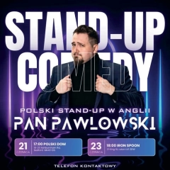 Pawłowski w UK Luton Polski Stand-UP   